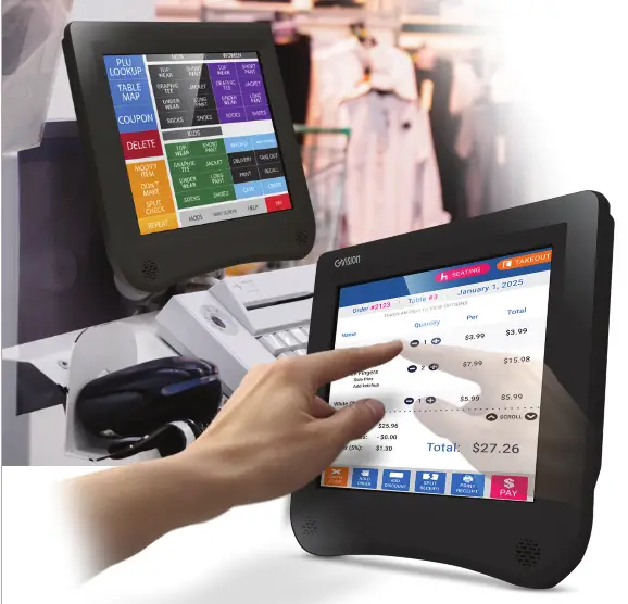 GViSiON 10.4Inch Resistive Touch Monitor