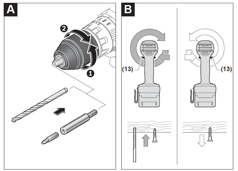 BOSCH 18V-EC GSR, GSB Professional Cordless Drill Driver 3