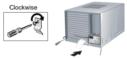 Panasonic CW-HZ70ZA Room Air Conditioner - Clockwise