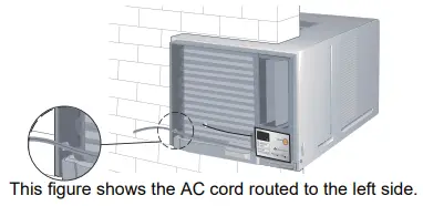 Panasonic CW-HZ70ZA Room Air Conditioner -front grille