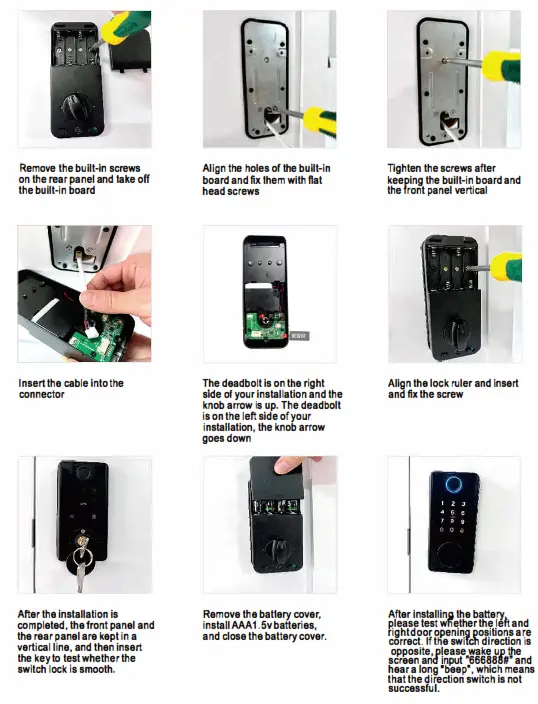 PULIDO DS01 Smart Lock - fig 2