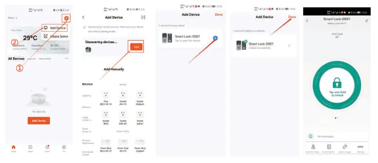 PULIDO DS01 Smart Lock - fig 4