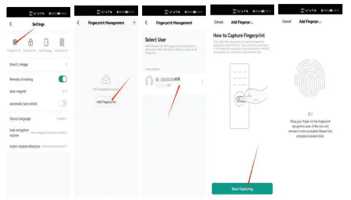 PULIDO DS01 Smart Lock - fig 6