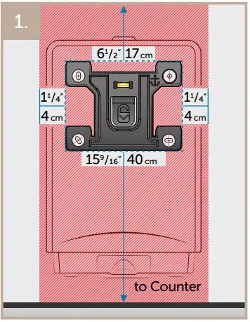 Install Dispenser Bracket