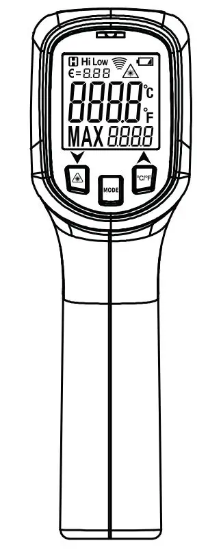 Mestek Ir03 Infrared Thermometer User Manual Mestek Ir03 Infrared Thermometer User Manual