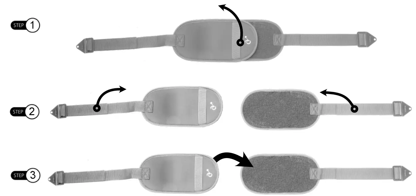 Stealth Products P72D632R2 Chest Straps - fig 1