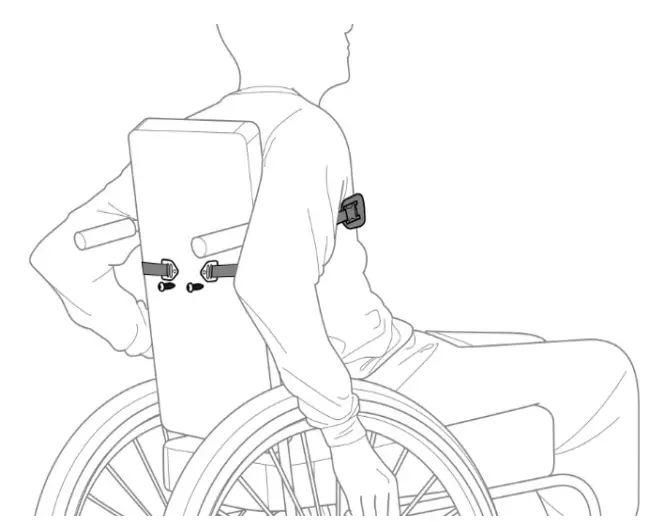 Stealth Products P72D632R2 Chest Straps - fig