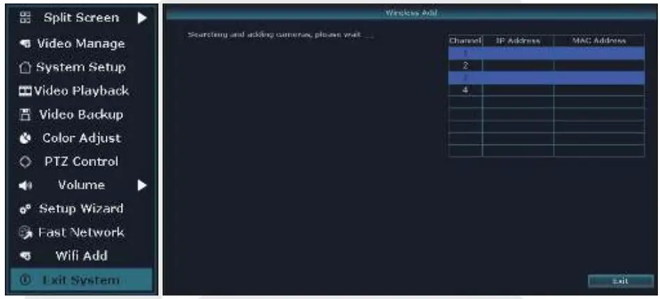 SUNSKY Wireless Kit -MENU1