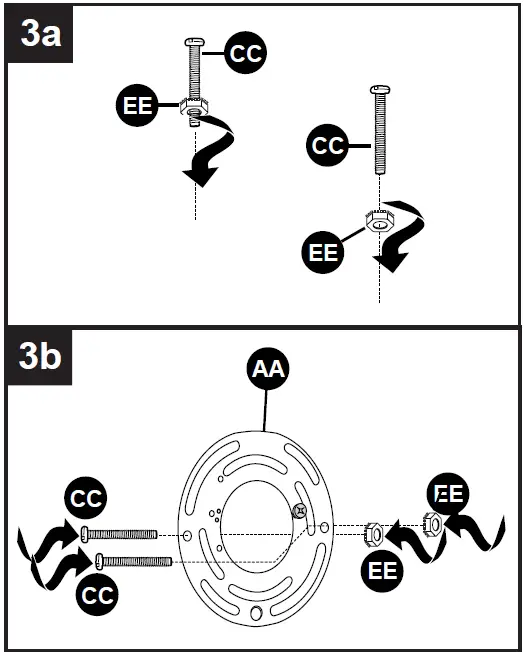 Harbor Breeze WL132MBK, WL132WW Wall Lantern 05