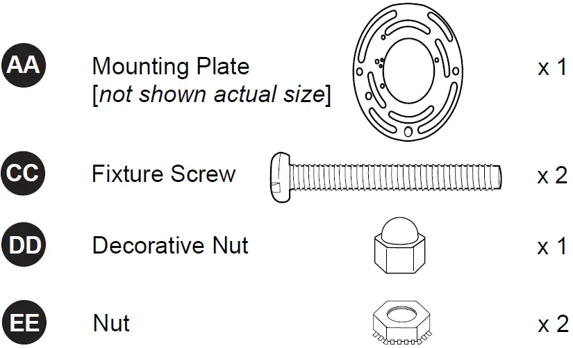 Harbor Breeze WL132MBK, WL132WW Wall Lantern 09