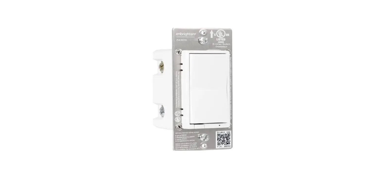 Enbrighten In-wall Smart Dimmer 14294/46203/zw3010 Manual