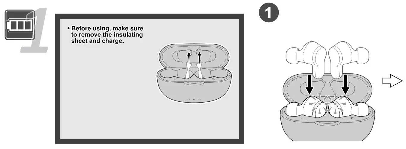 JVC HA-Z77T Wireless Headphone User Manual - How to use