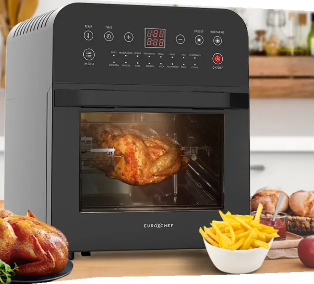 EuroChef EU-AF25 Digital Control Air Fryer