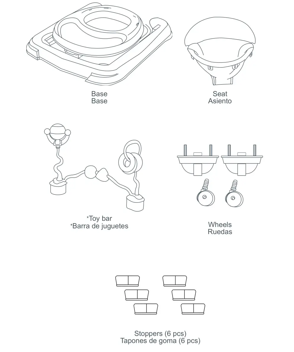 Baby Trend WK14xxxE 2L Sit N' Stand Strollers - PARTS