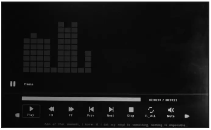 Scroll Subtitle function