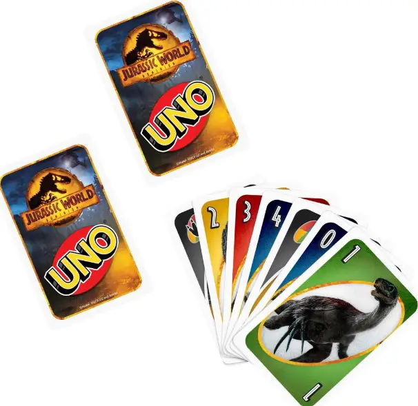MATTEL UNO Jurassic World Dominion