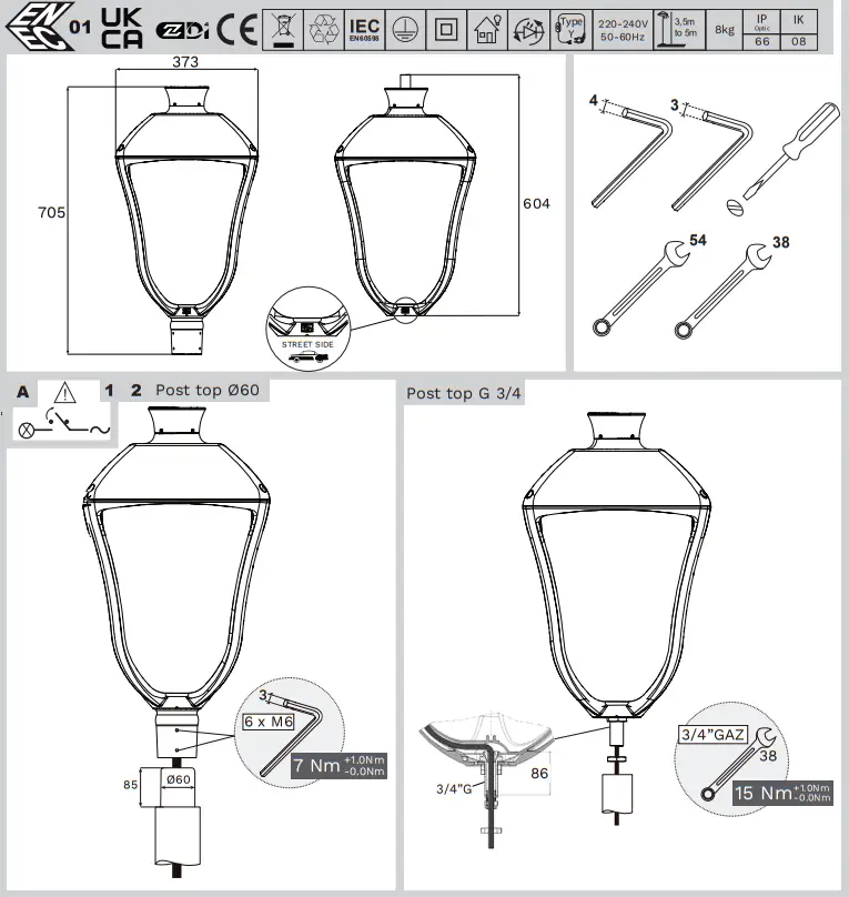 Schreder STYLAGE Urban Lighting - fig 1