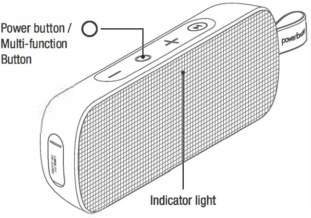 powerbass BT-150 SoundCube Portable Bluetooth Speaker 01