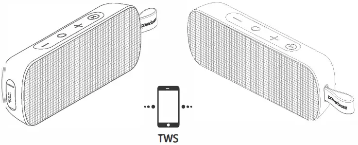 powerbass BT-150 SoundCube Portable Bluetooth Speaker 06