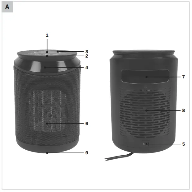 VONROC-EH517AC-Electric-PTC-Fan-Heater-FIG-1
