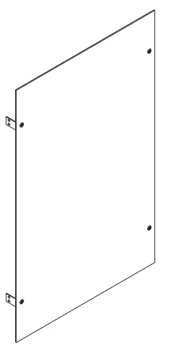 hager UZ608M Partition Univers N to Rear Wall