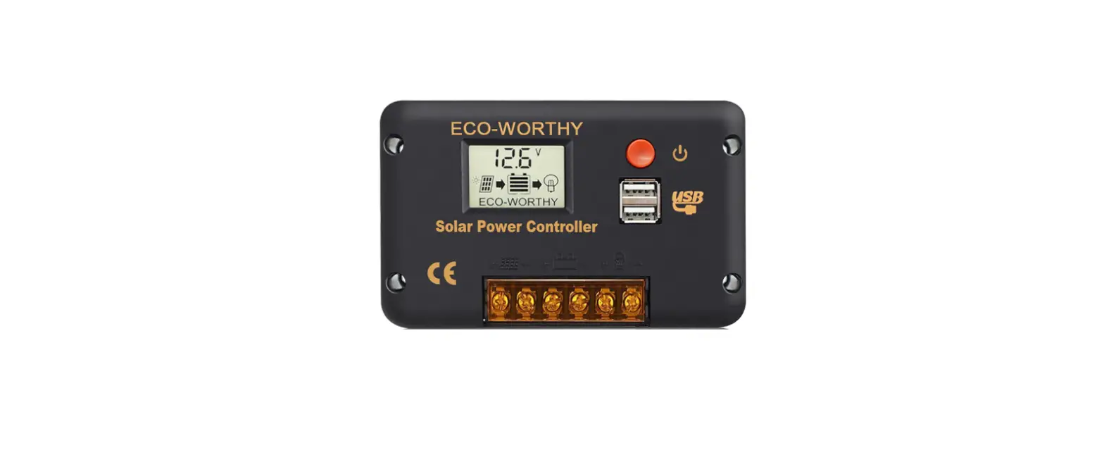 Eco-worthy Ew1907-30a 12v24v 30a Solar Charge Controller User Manual