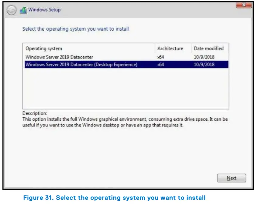 DELL Microsoft Windows Server 2019 for EMC PowerEdge Servers - Figure31