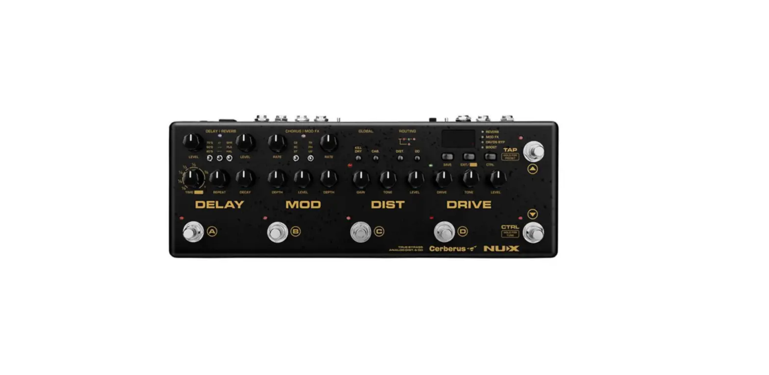 Nux Cerberus Integrated Effects And Controller Owner's Manual Nux Cerberus Integrated Effects And Controller Owner's Manual