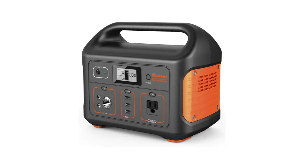 Jackery Jae500wpps Explorer 500 Portable Power Station User Manual