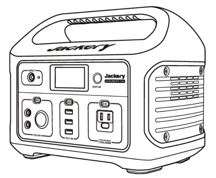 Jackery JAE500WPPS Explorer 500 Portable Power
