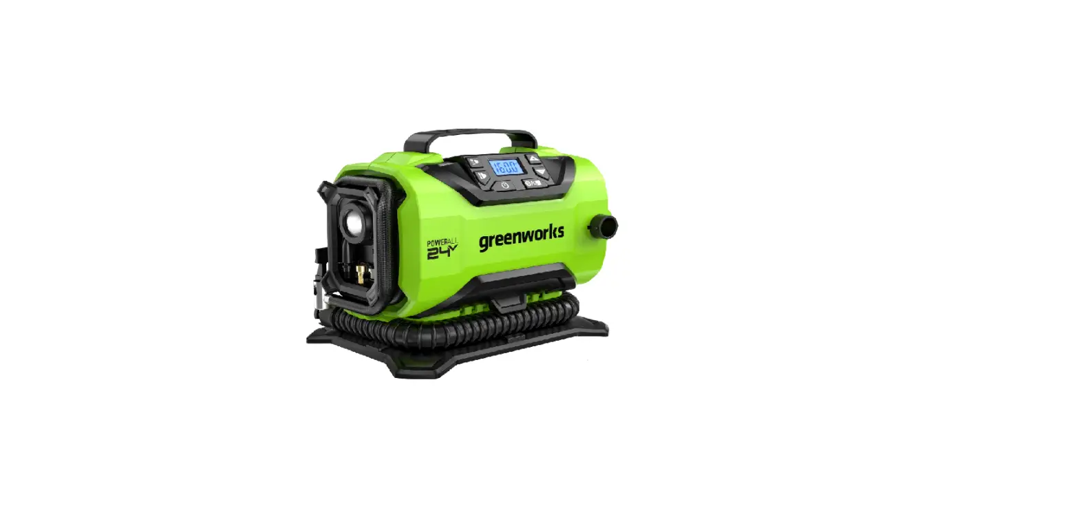 Greenworks Ing401 Cordless Battery Inflator Owner's Manual