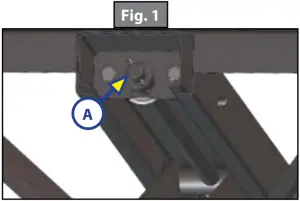 LIPPERT 285324 Manual Stabilizer Jack Power Tongue Jack Crank Handle fig 1