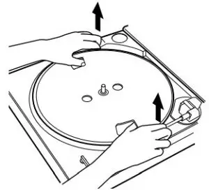 Instruction audio technica AT-LP60 Automatic Stereo Turntable System