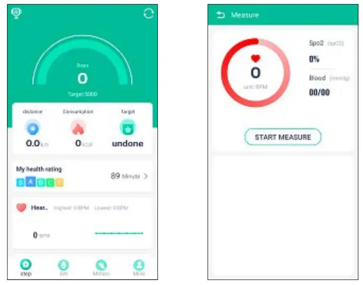 hama 00178600 Fitness Tracker with Heart Rate Monitor -history