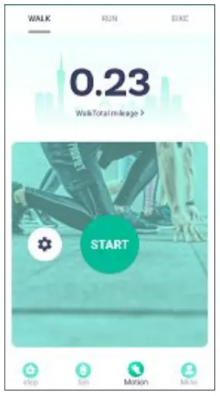 hama 00178600 Fitness Tracker with Heart Rate Monitor -mode