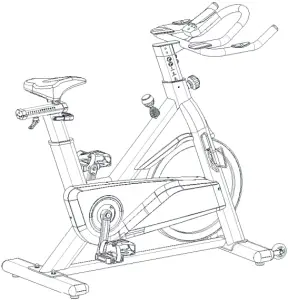 LIFESPAN SM-800 Magnetic Spin Bike