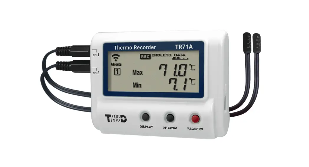 Tandd Tr7 Series Tr71a Thermo Recorder User Manual
