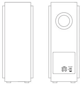 TEAC SB21204WS 95cm 2.1CH BT Soundbar with Wireless Soundbar - WIRELESS SUBWOOFER