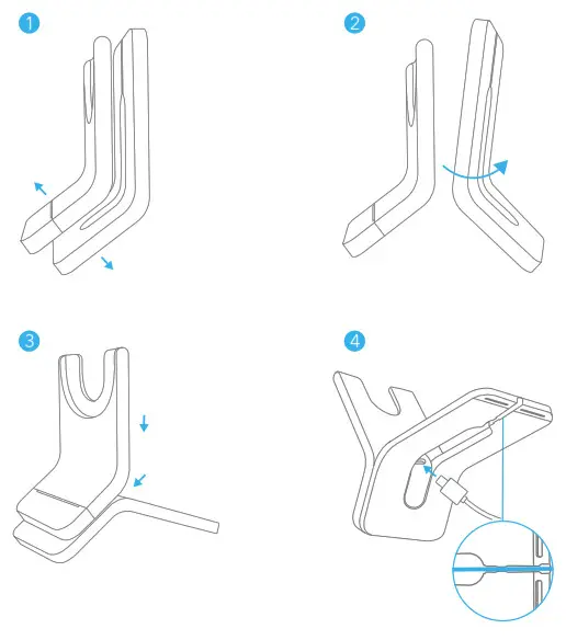 ANKER PowerConf H700 Bluetooth Headset with Microphone- Assembling