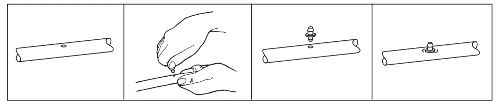 DIG Drip and Micro Sprayer Watering Kit GE2050- Poly Tube