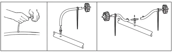 DIG Drip and Micro Sprayer Watering Kit GE2050- micro tube