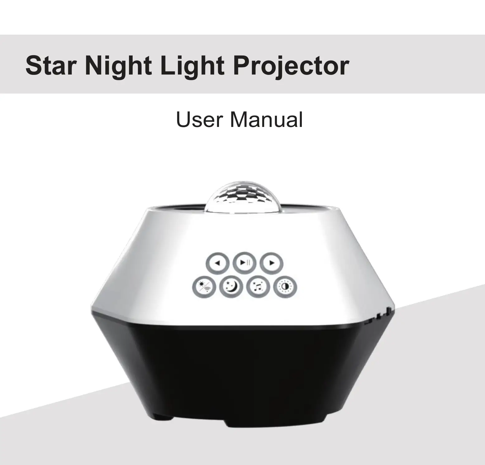 Shenzhen Carolx Technology W2003 Star Night Light Projector User Manual