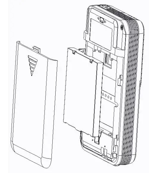 Vanstone Electronic V39 Portable Mini Mobile - Remove the battery