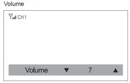 Function for Speaker Volume Control