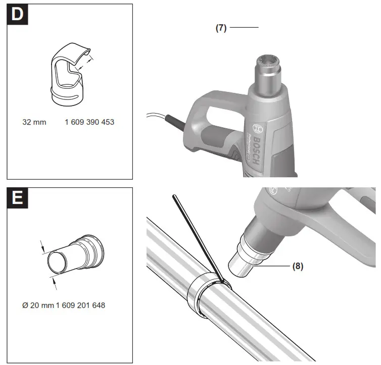 BOSCH GHG 16-50 Professional Heat Gun - Product Overview 3