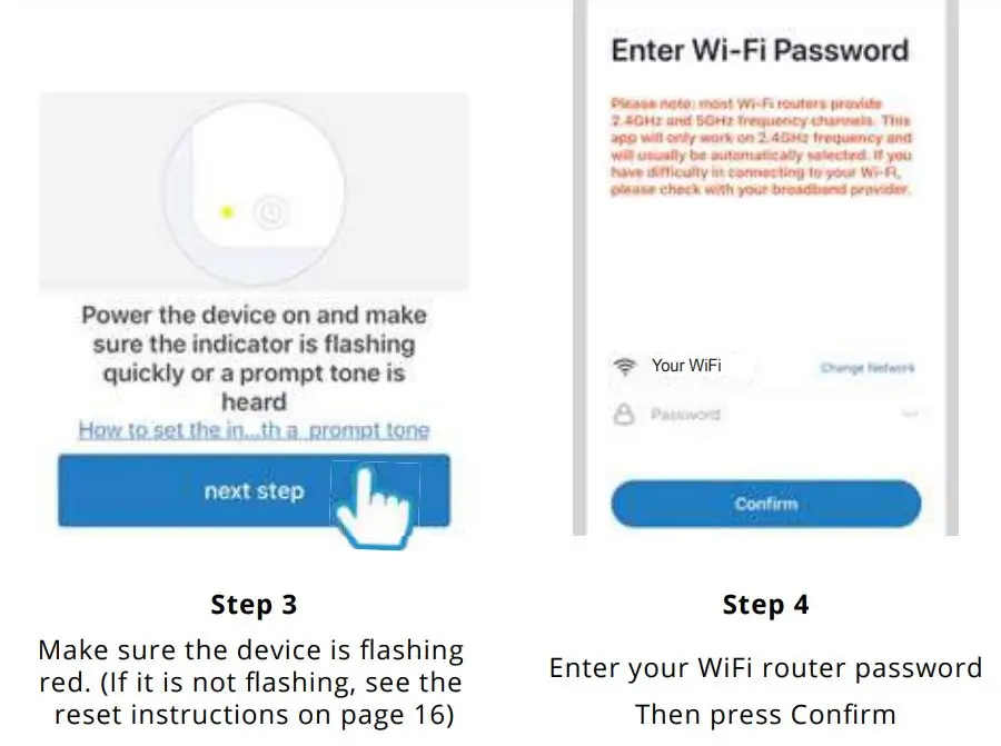 time2 Olivia 2 Indoor Rotating WiFi Security Camera User Guide - Add Olivia 2