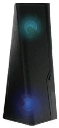 Shenzhen Kingsun Enterprises SP873-BLACK-PAIR TWS Pair Bluetooth Speaker