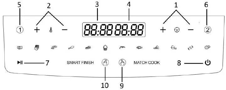MaxxHome AF-126672 Smart Fryer fig-2