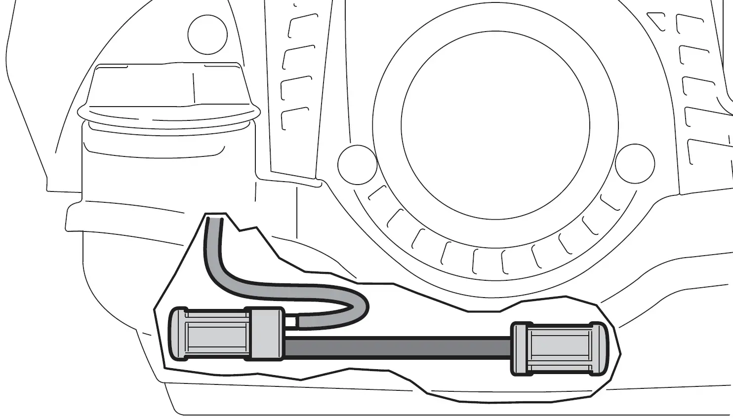 Fuel pickup body in tank