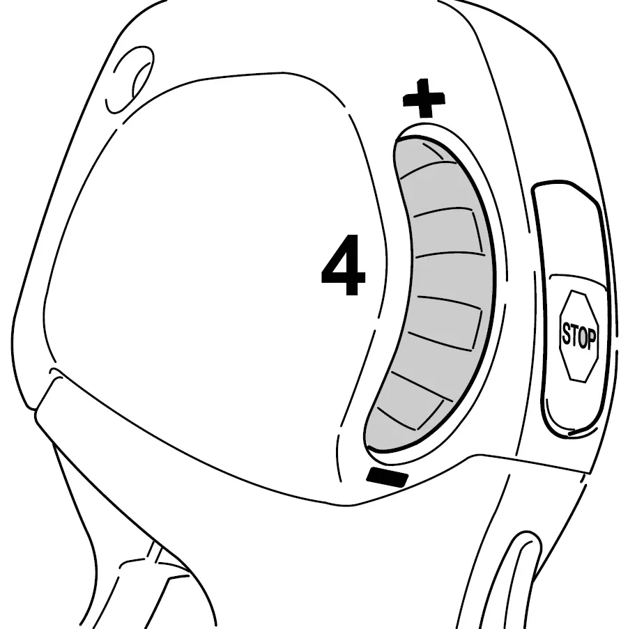 Function of Throttle Set Wheel